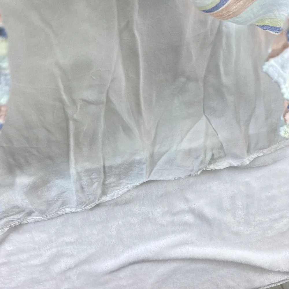 Rails Sandy Mini Dress Women Sz XL Sleeveless Beachy Linen Blend Coastal - Picture 5 of 12